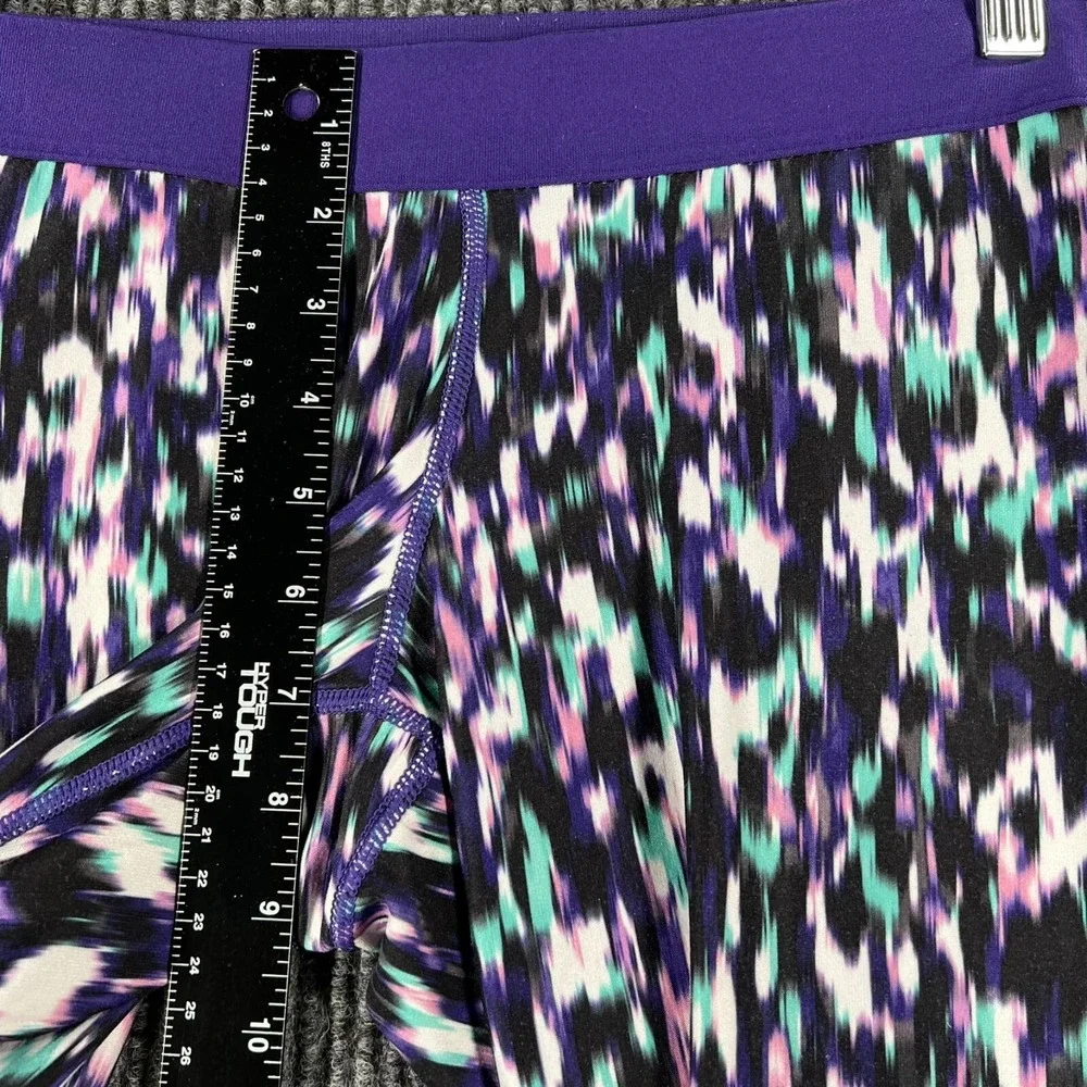 Nike Leggings Womens Small Purple Active Casual Dri Fit Gym Run Lift Yoga